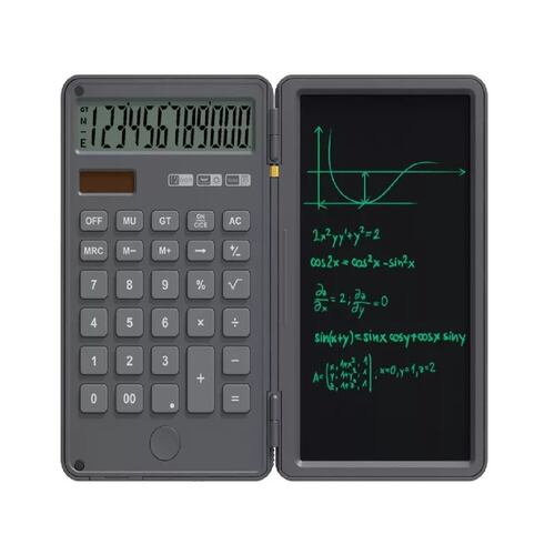 Calculadora Científica C/tablet Inteligente Y 240 Funciones Gris