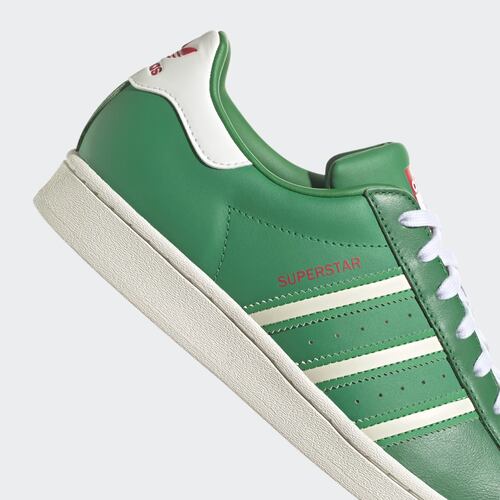 Tenis Adidas Superstar J Verde - Original.