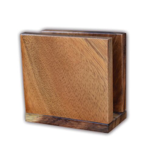 Servilletero para mesa Madera de Parota Hogare.