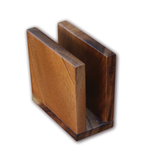 Servilletero para mesa Madera de Parota Hogare.