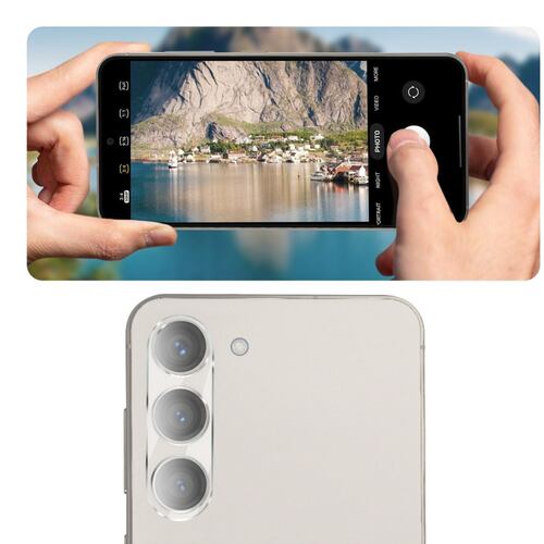 Mica 9d Protector Lente Cámara Para Galaxy S24 Plus Ultra.