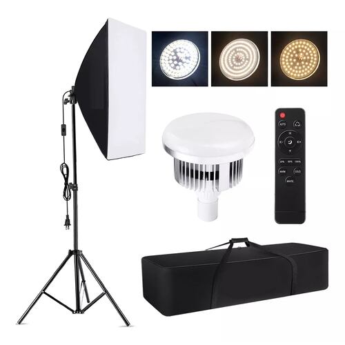 Kit De Luces De Fotografía De Estudio Softbox 200cm