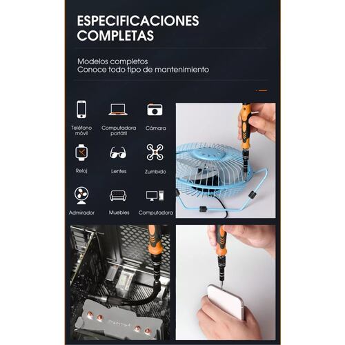 Kit Destornillador Puntas Magnéticas P/pc Celular Ps4 170pzs