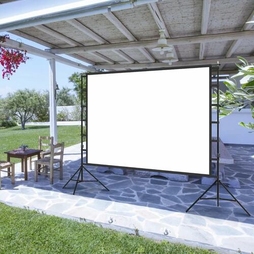 Pantalla De Proyector De 120 Con Soporte