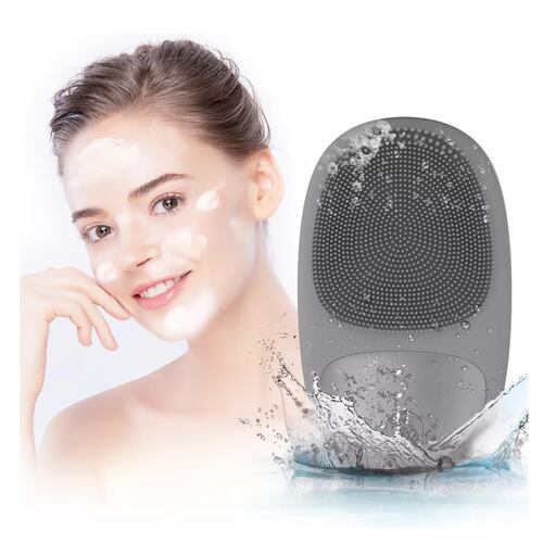 Limpiadora Facial Eléctrica Recargable Masajeador Exfoliante