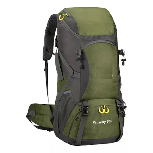 Mochila Táctica Militar Impermeable De Viaje Montañismo 50l