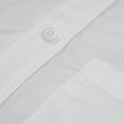 Camisa Escolar Manga Corta Blanca Vestir Infantil Niños Perfecta para Regreso a Clases Para uso diario