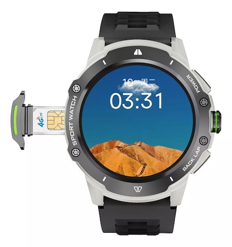 Reloj Inteligente Fralugio G15 Pro Android Smartwatch 8.1, 2GB RAM, 4G, GPS