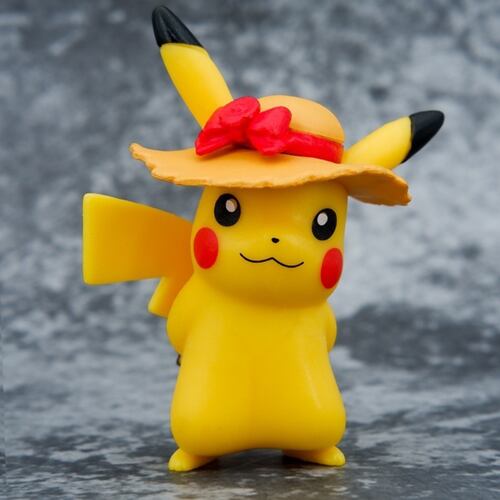 Pokemon Set Figuras Coleccionables Pikachu Anime 6 Piezas.
