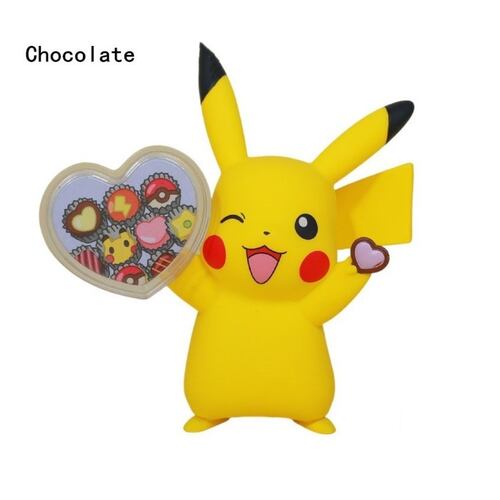 Pokemon Set Figuras Coleccionables Pikachu Anime 6 Piezas.