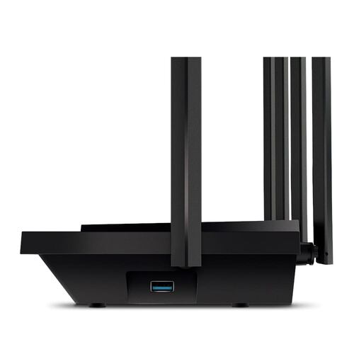 Router Wi-Fi 6 TP-Link Archer AX73, AX5400, de doble banda, MU-MIMO, Gigabit, Negro.