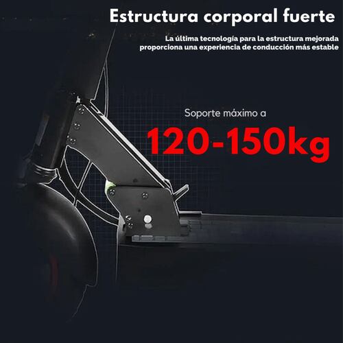 Scooter Eléctrico Patín M7 500w 45km/h 46v Urbano Potente.