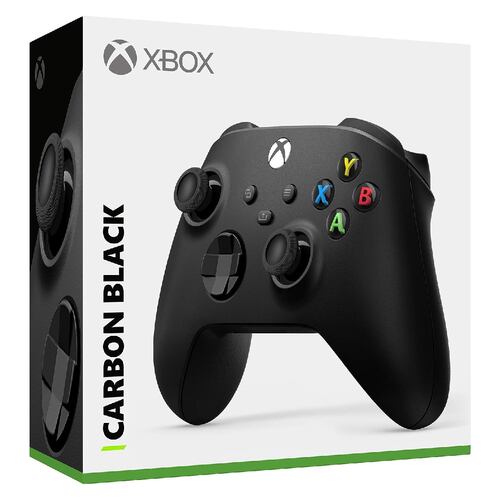 Control Inalambrico Xbox Carbon Black + Cable USB-C