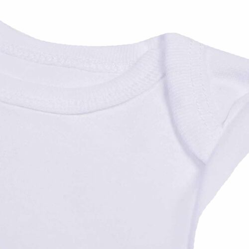 Kit de 5 Pañaleros Body Manga Corta para Niño Bebe Unisex