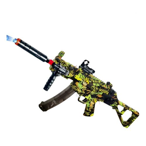 Ametralladora Automatica Mp5 Ka Rifle Arma Juguete Hidrogel .