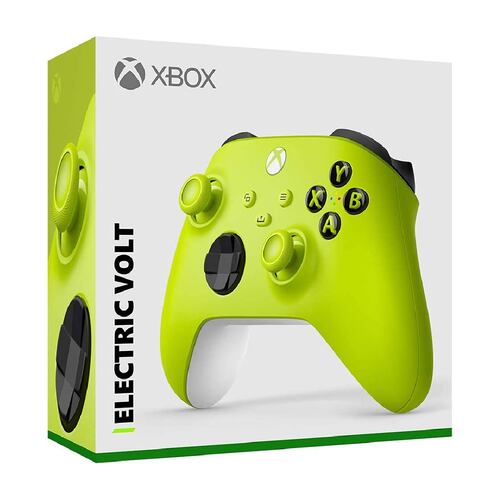 Control Inalámbrico de Xbox Wireless Electric Volt color verde