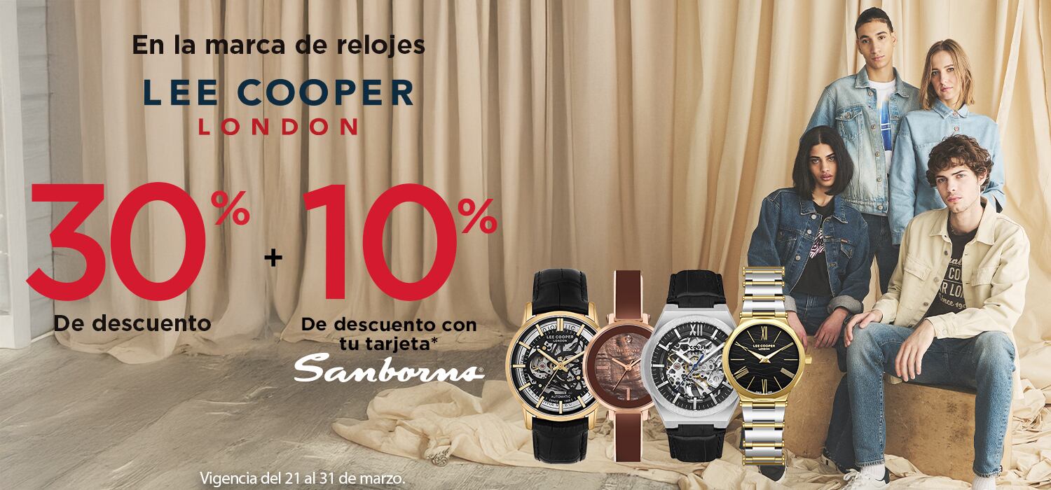 Relojes Lee Cooper