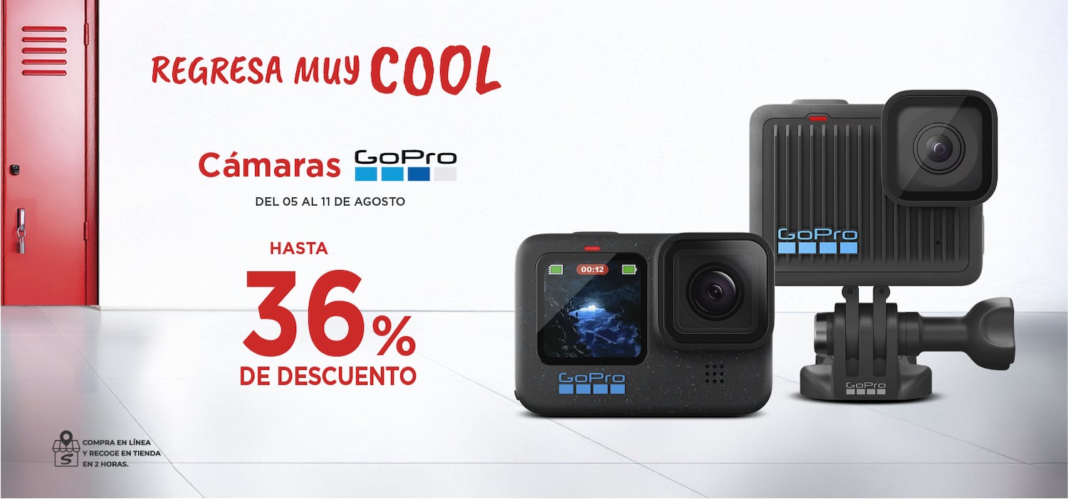 Descuento especial Cámaras
