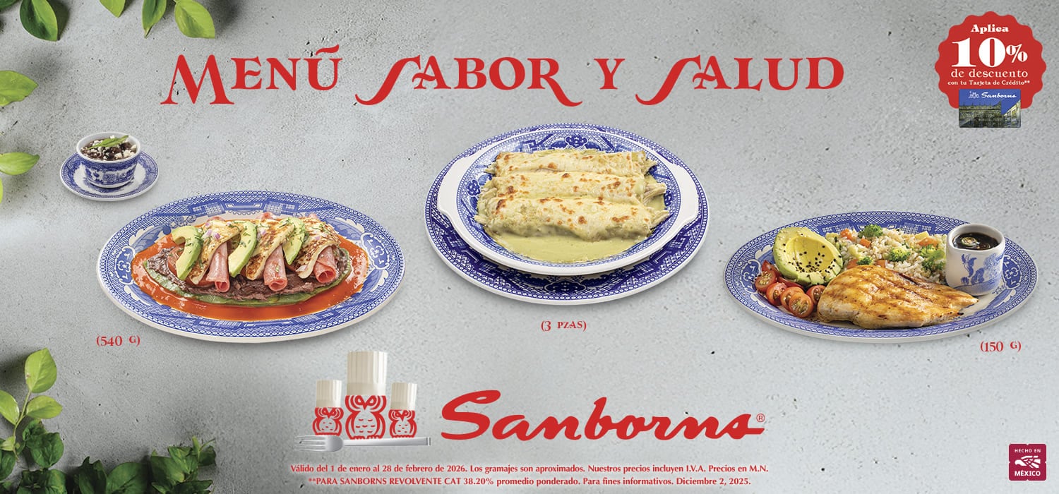Menú Sabor y Salud