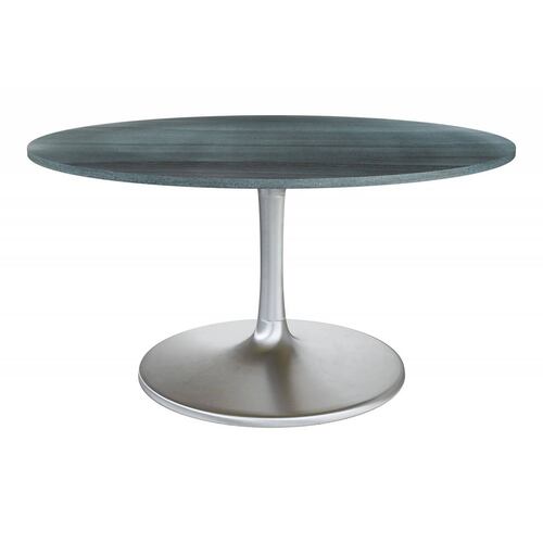 Mesa de Comedor Metropolis 2 Plateado - Kessa.