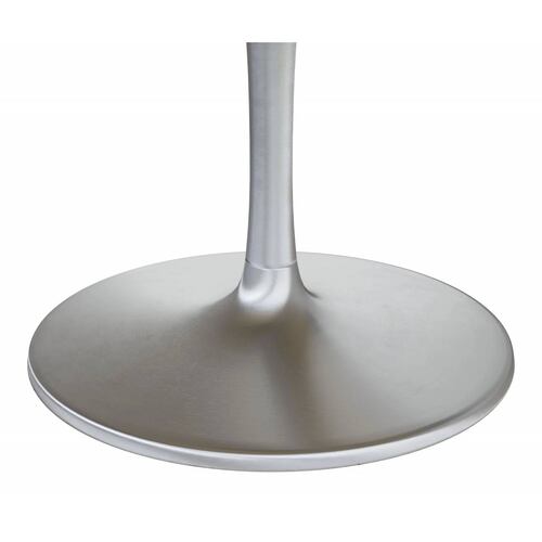 Mesa de Comedor Metropolis 2 Plateado - Kessa.