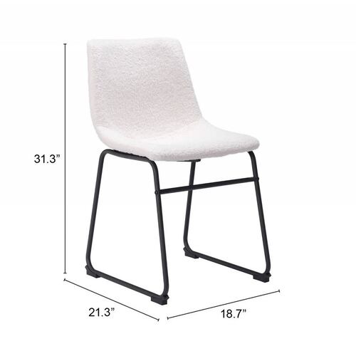Silla de Comedor Smart Blanco - Kessa.