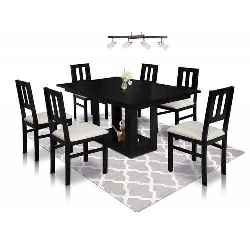 Comedor 6 Sillas Casa Chocolate - Kessa.