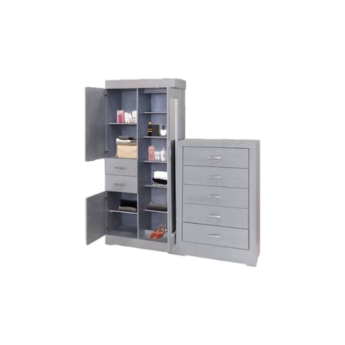 Recamara King Size Ozuela Gris - Kessa