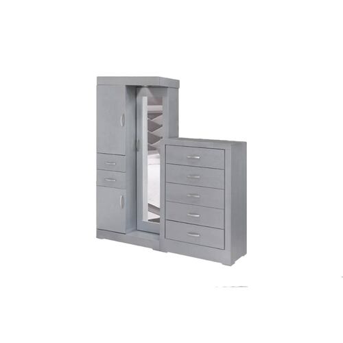 Recamara King Size Ozuela Gris - Kessa