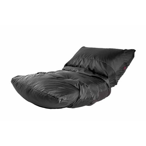 Sillon Puff Print Negro - Kessa.