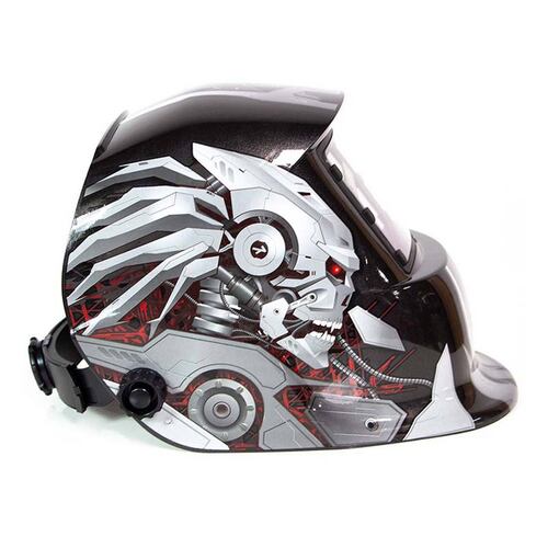 Soldadora Inversora 200 Amp + Careta Electrónica 110v Gris