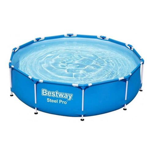 Alberca Estructural Redonda Bestway 56678 Con Capacidad De 4678 Litros 