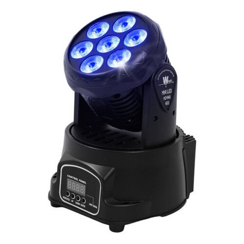 Cabeza Movil Wash Luces Robotica 7 Luces Led Rgbw Dj Disco.