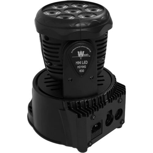 Cabeza Movil Wash Luces Robotica 7 Luces Led Rgbw Dj Disco.