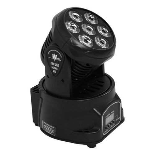 Cabeza Movil Wash Luces Robotica 7 Luces Led Rgbw Dj Disco.
