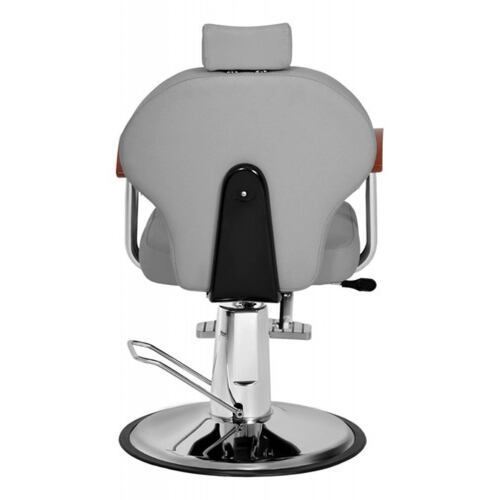 Silla Barberia Sillon Hidraulico Salon Reclinable Estilista Gris
