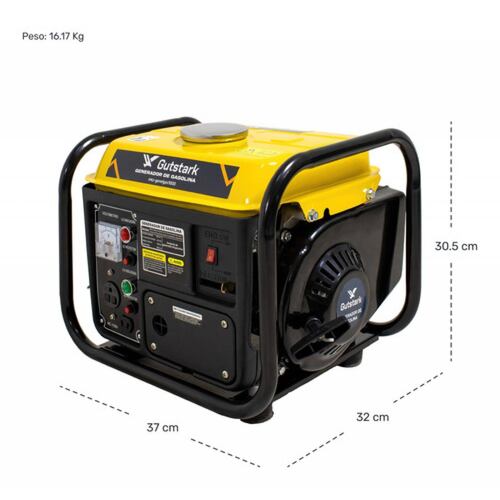 Generador Corriente Electrica 1000W Gasolina Monofasico 4.2l