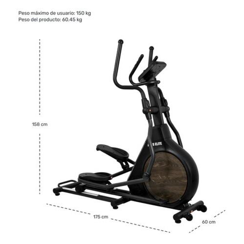 Eliptica Magnetica Profesional Para Gym Con App 32 Niveles