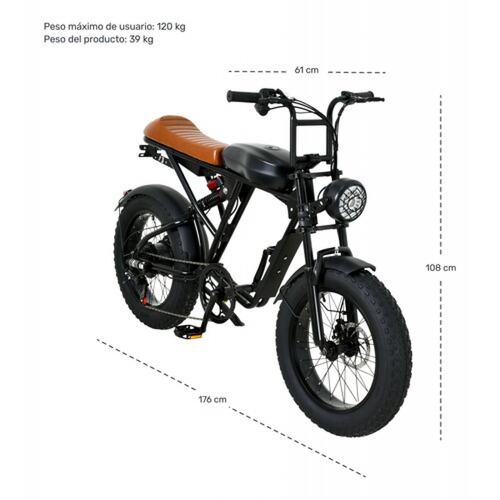 Bicicleta Electrica Montaña Adultos Pedal Asistido 7 Vel