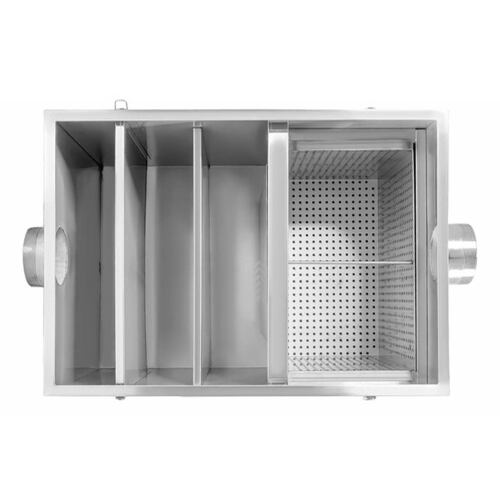 Trampa Grasa Industrial Restaurantes Acero Inoxidable 40kg