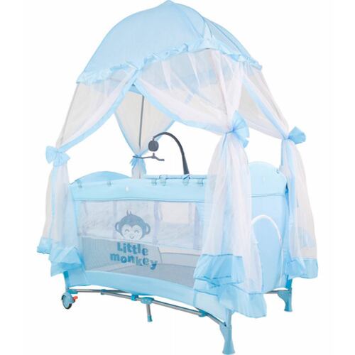Cuna Bebes Plegable Mosquitero Cambiador Juegos Musicales..APIV1