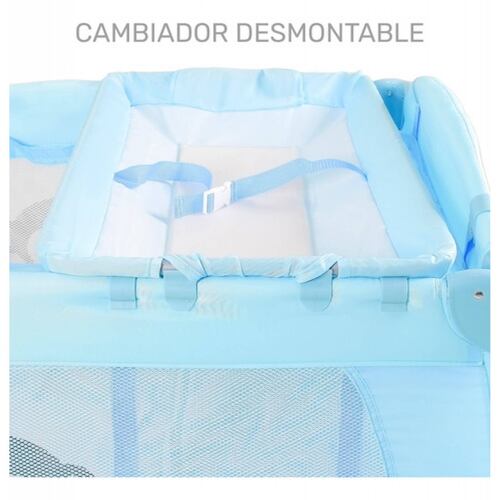 Cuna Bebes Plegable Mosquitero Cambiador Juegos Musicales..APIV1