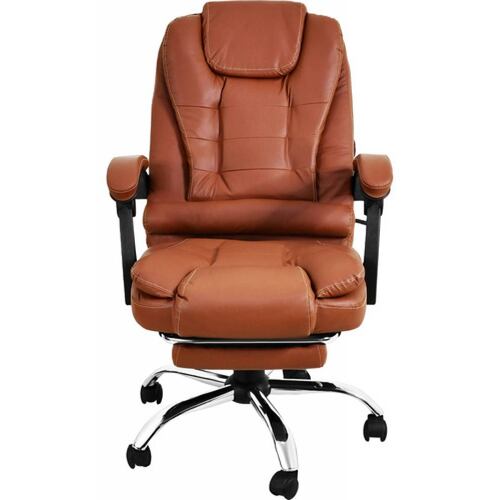 Silla Oficina Masaje Ejecutiva Sillon Masajeador 2 Puntos Cafe