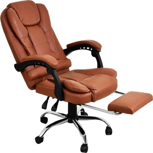 Silla Oficina Masaje Ejecutiva Sillon Masajeador 2 Puntos Cafe