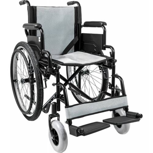 Silla Ruedas Plegable Todo Terreno Descansa Brazo Abatible