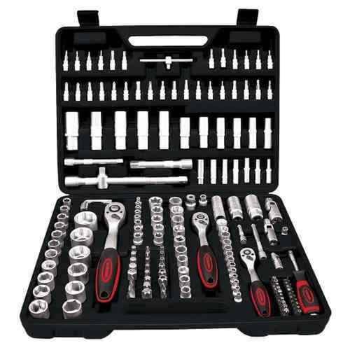 Juego Herramienta Automotriz Mikels 171 Pzs Acabado Cromado