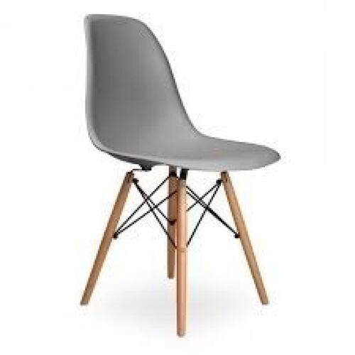 Silla Estilo Eames Kit 2 Sillas Eames Gris Decoracion De Interiores Vintage Minimalista