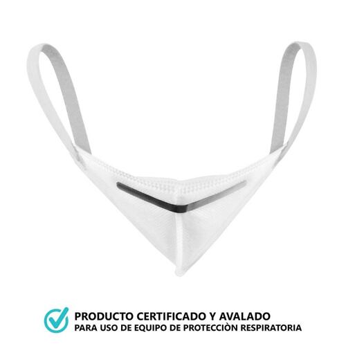 Cubrebocas Kn95 Paquete 5 Pzas Desechable Uso Personal
