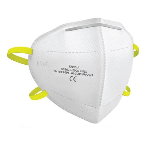 Cubrebocas Kn95 Paquete 10 Piezas Desechable Uso Personal Certificado para Protección Respiratoria