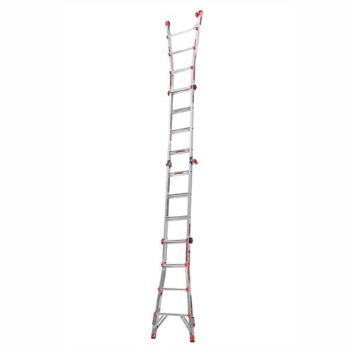 Escalera de Aluminio Multiposición 17' Tipo IA con Niveladores Leveler Little Giant 16517-803